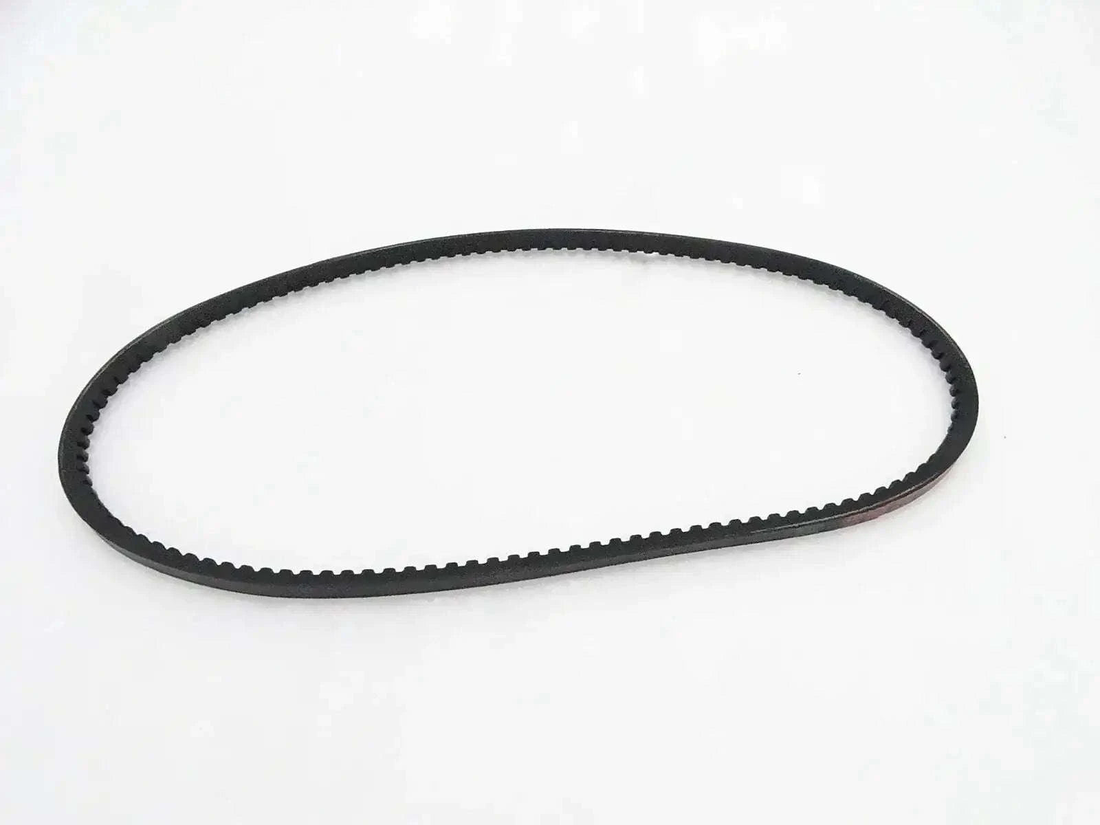 Black rubber fan belt loop