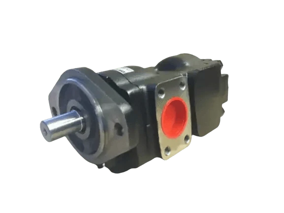 JCB hydraulic pump, 33/29 CC/REV size, durable material for efficient machinery operation