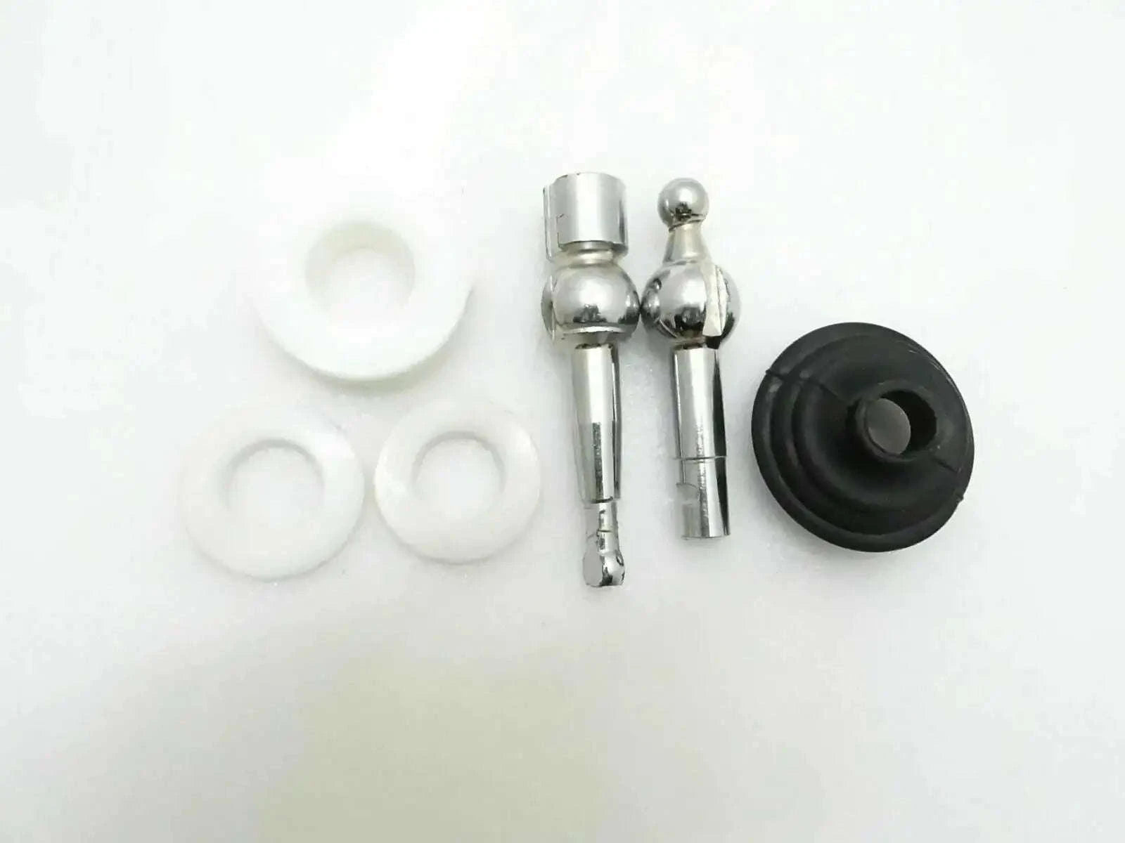 Fit For Jcb gear lever assembly kit with metal parts, rubber boot, and plastic washers