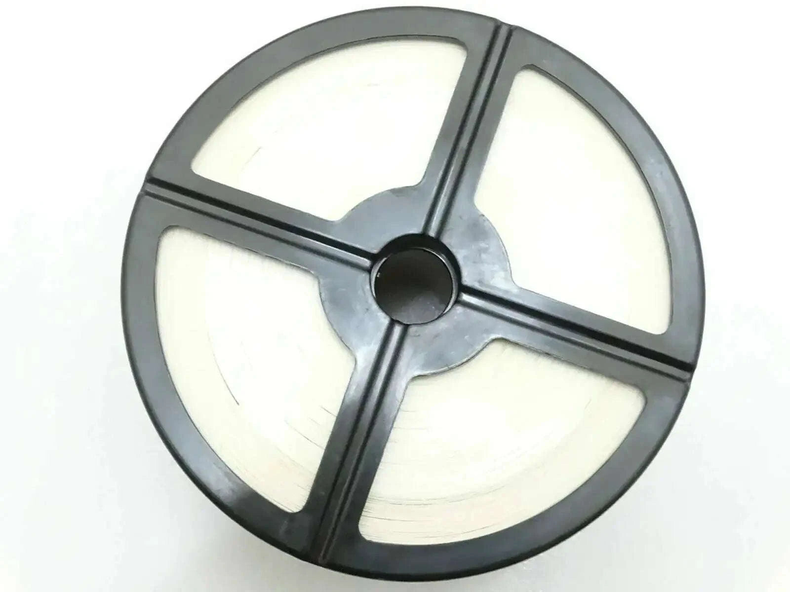 Round plastic filter bypass wheel with four-spoke rim