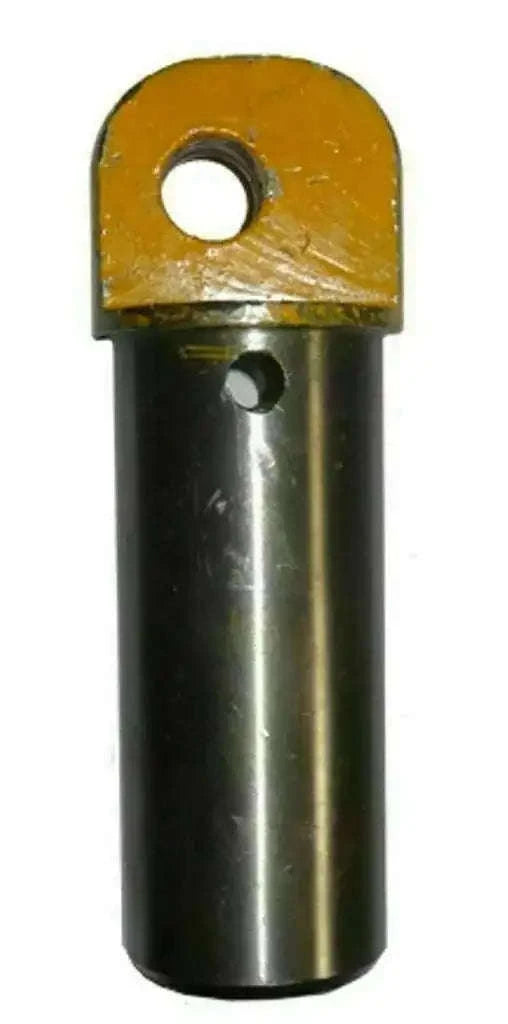 Steel pin with yellow cap and round mounting hole