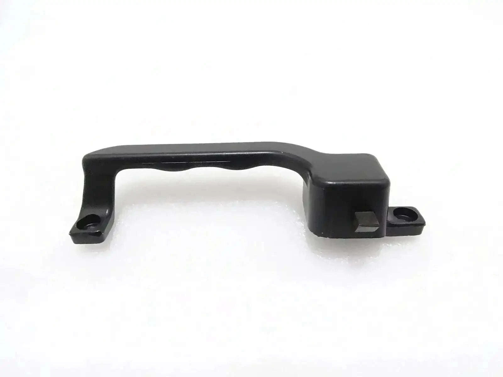 JCB LH rear window latch handle with mounting bracket