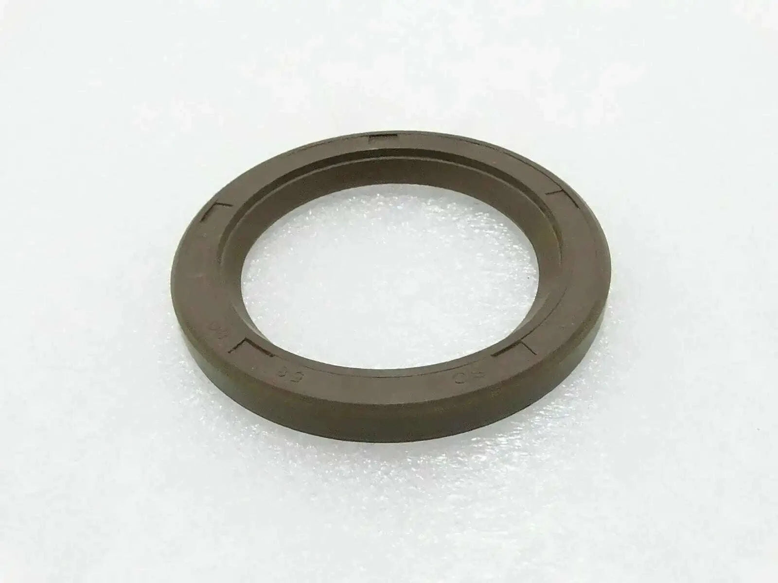 Brown oil seal ring with circular inner opening