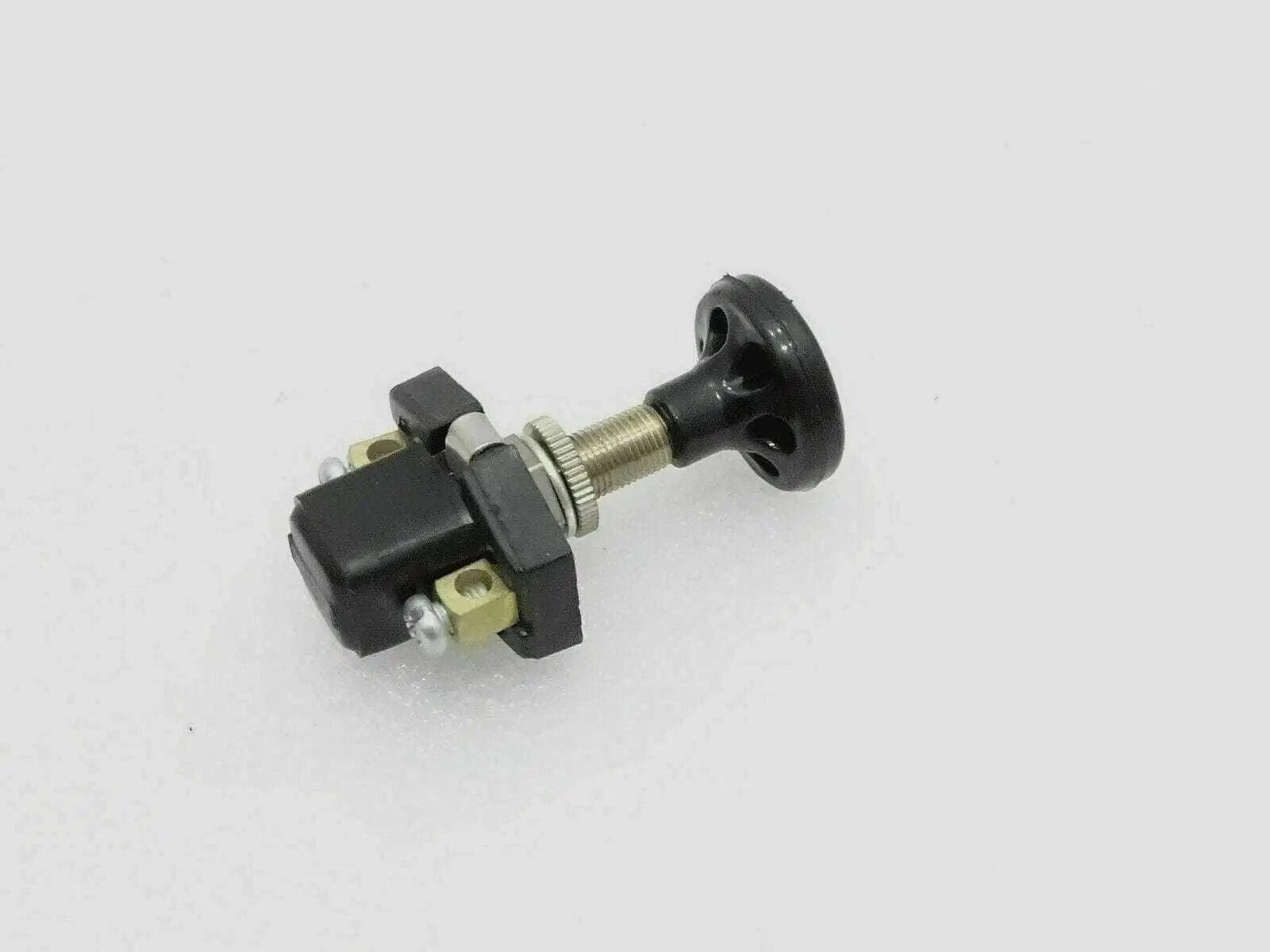 Fit For Jeep On-Off PusH Pull Switch 12v 5amp Screw Terminals Long Thread Rod - StellerGear