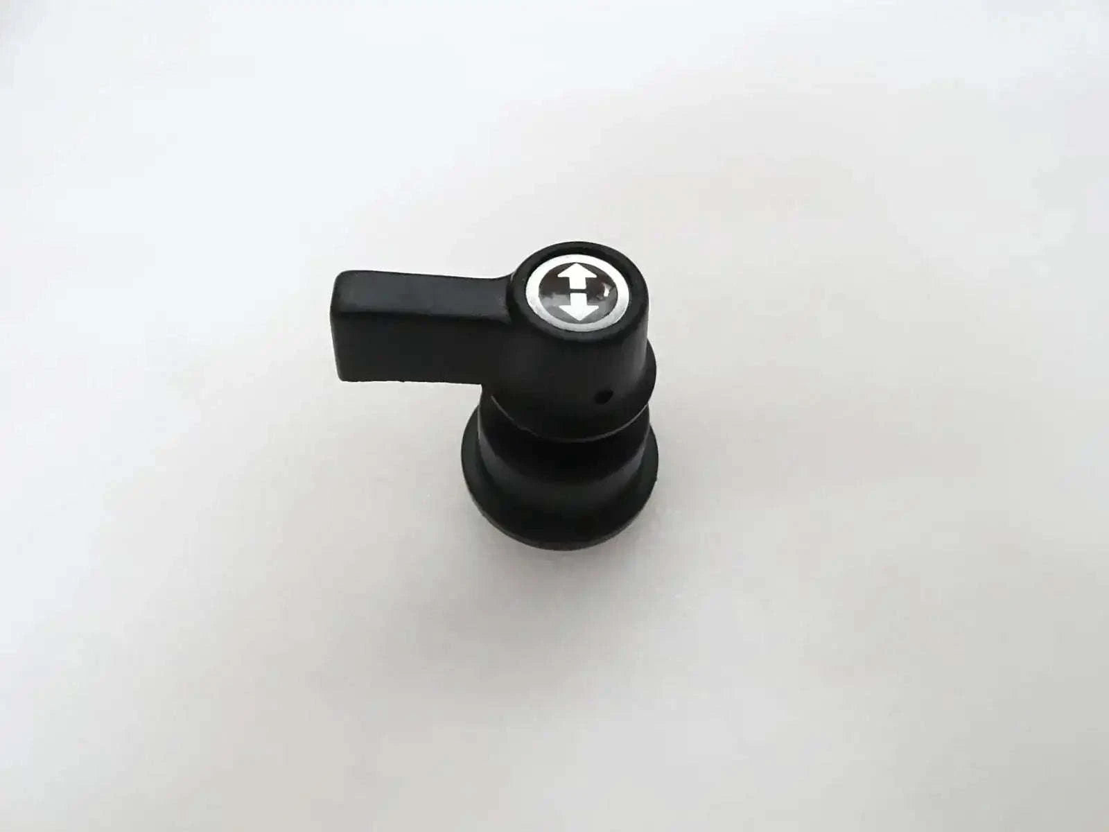 Tractor indicator switch clip with 3 terminals, black plastic