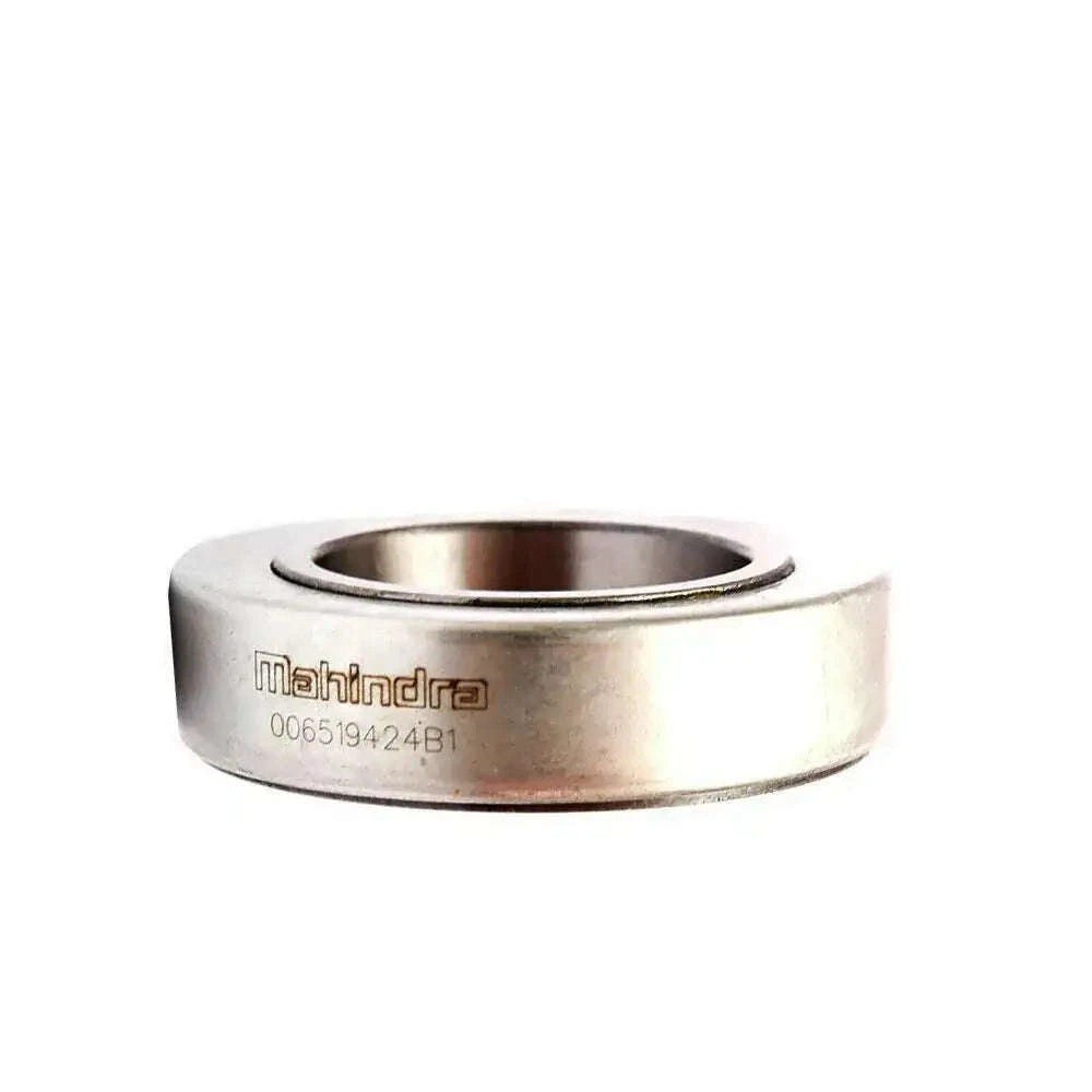 Mahindra tractor clutch release bearing, silver metal ring with stamped part number