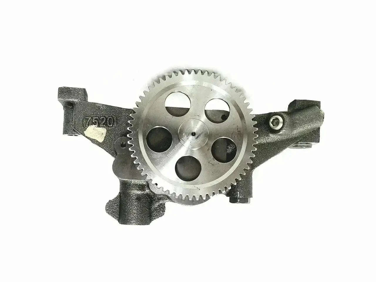 Genuine oil pump with metal gear wheel and mounting brackets