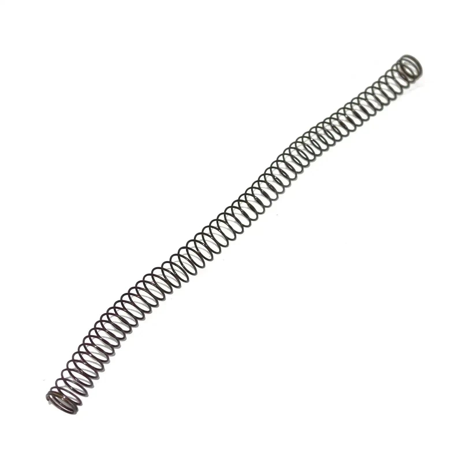 Hydraulic pump control valve spring, tightly coiled metal wire