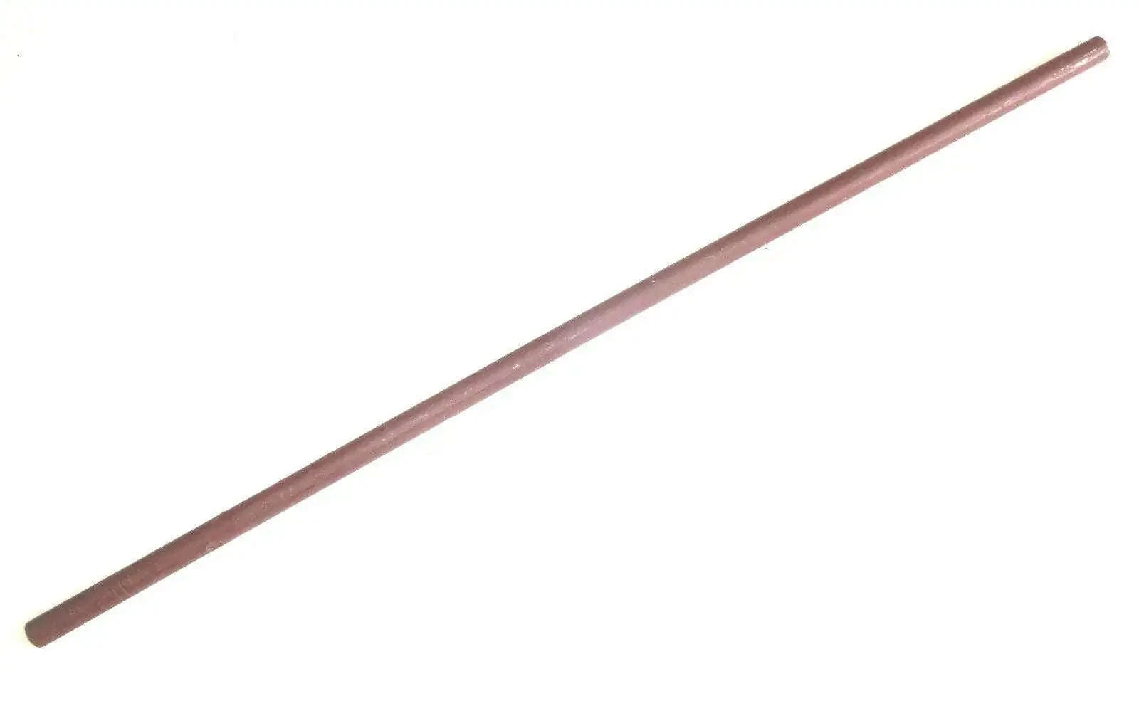 Tie rod pipe, reddish-brown metal rod