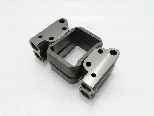 Massey Ferguson 135 hydraulic pump kit bracket set with metal housings and ports