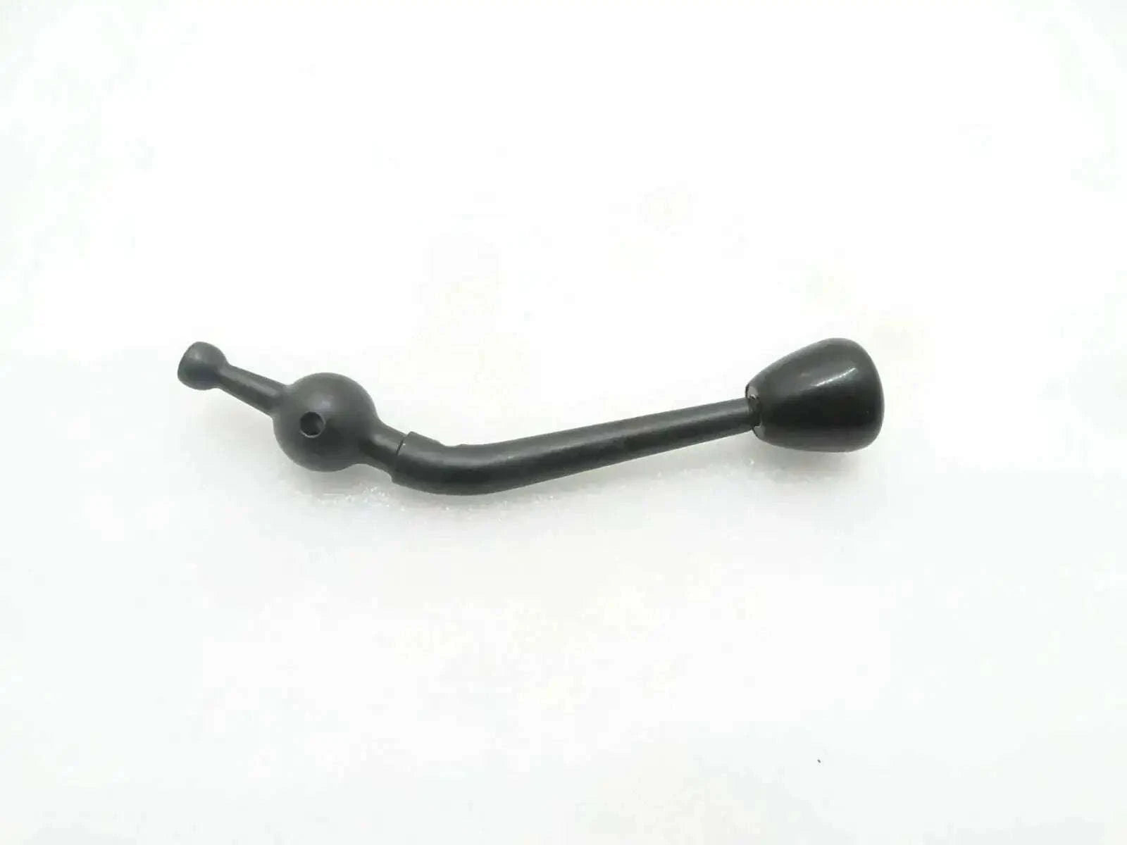 Black gear shifter lever with round knob end