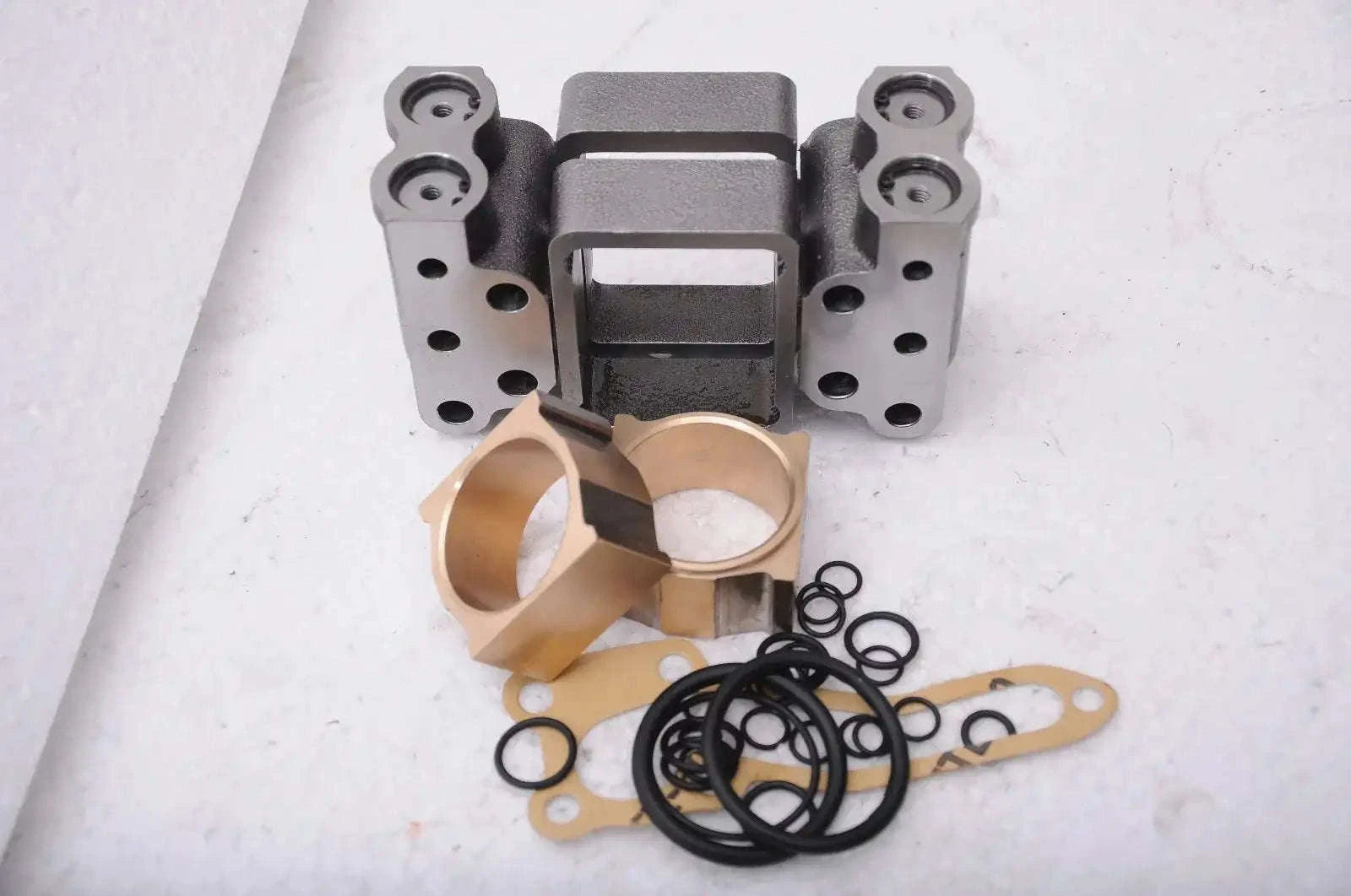 Hydraulic pump repair kit parts with metal seals and O-ring gasket set