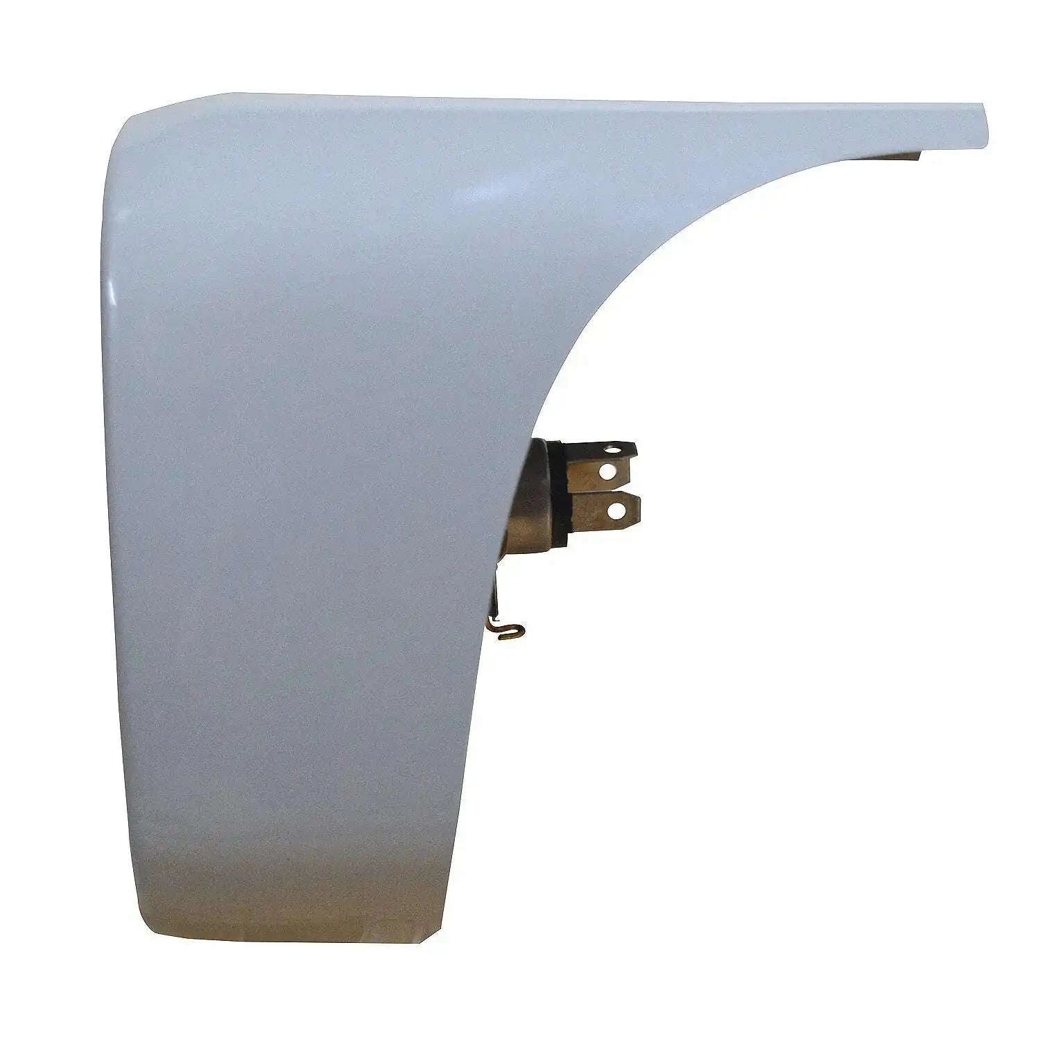 Tractor head lamp cowl cover, light blue, with mounting bracket