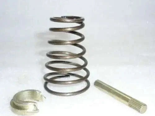Tractor gear lever tension spring set with retaining pin
