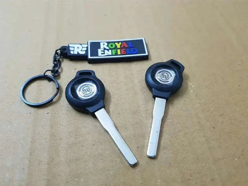 FIT FOR Royal Enfield Interceptor 650, Continental 650 GT & 350 Meteor 2 BLANK KEY - StellerGear