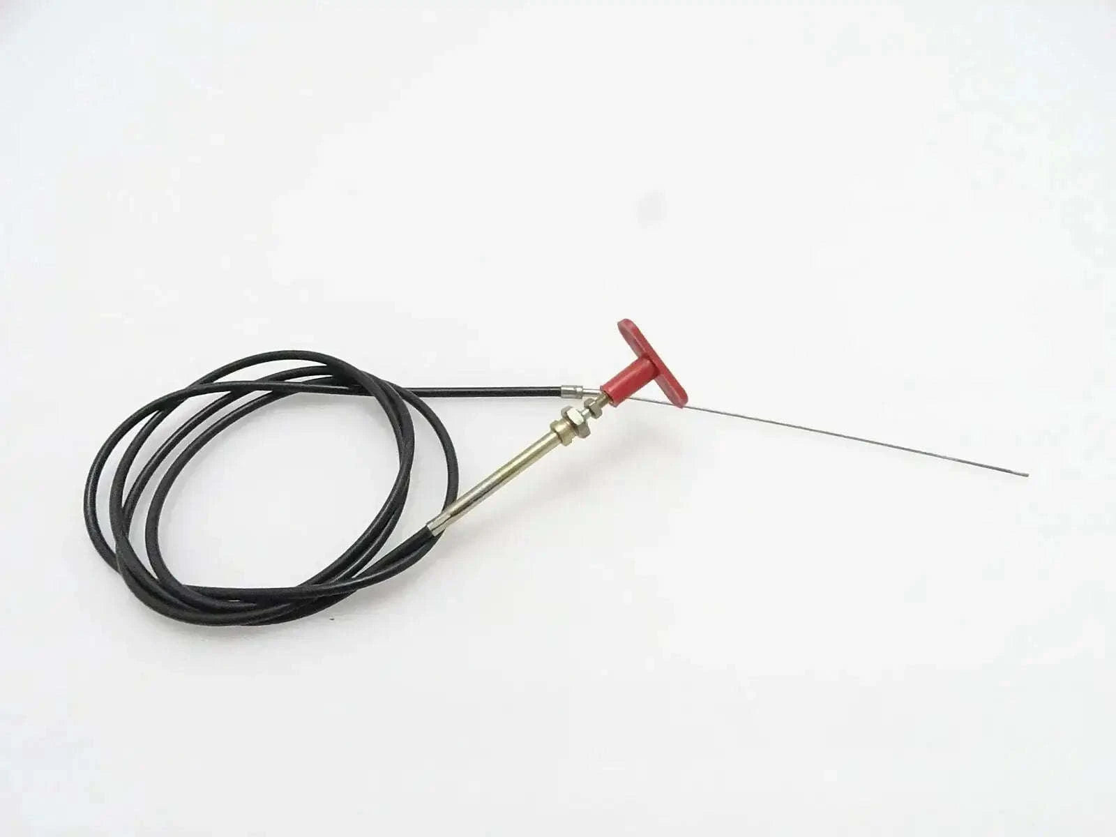 JCB 3CX stop control cable with flexible casing, suitable for JCB machinery operation