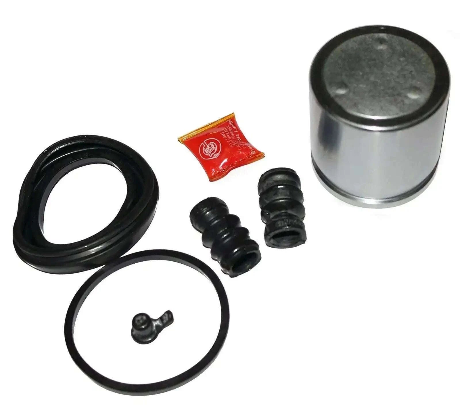 Suzuki Alto 2009-16 front brake piston seal repair set with durable rubber O-rings