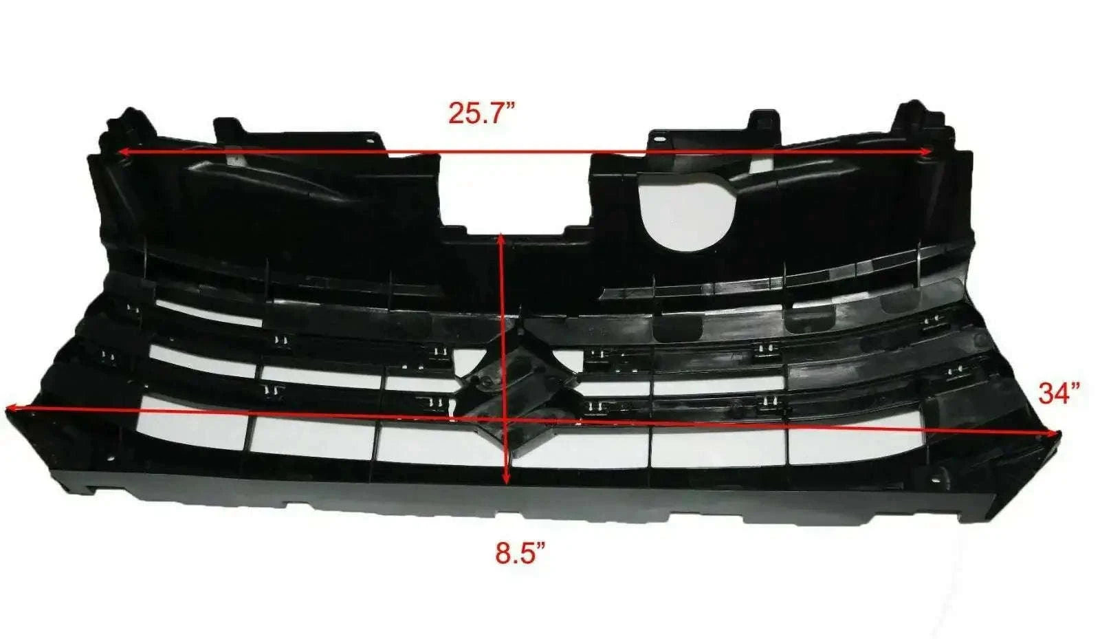 Suzuki Celerio front radiator grille panel, durable plastic for optimal fit