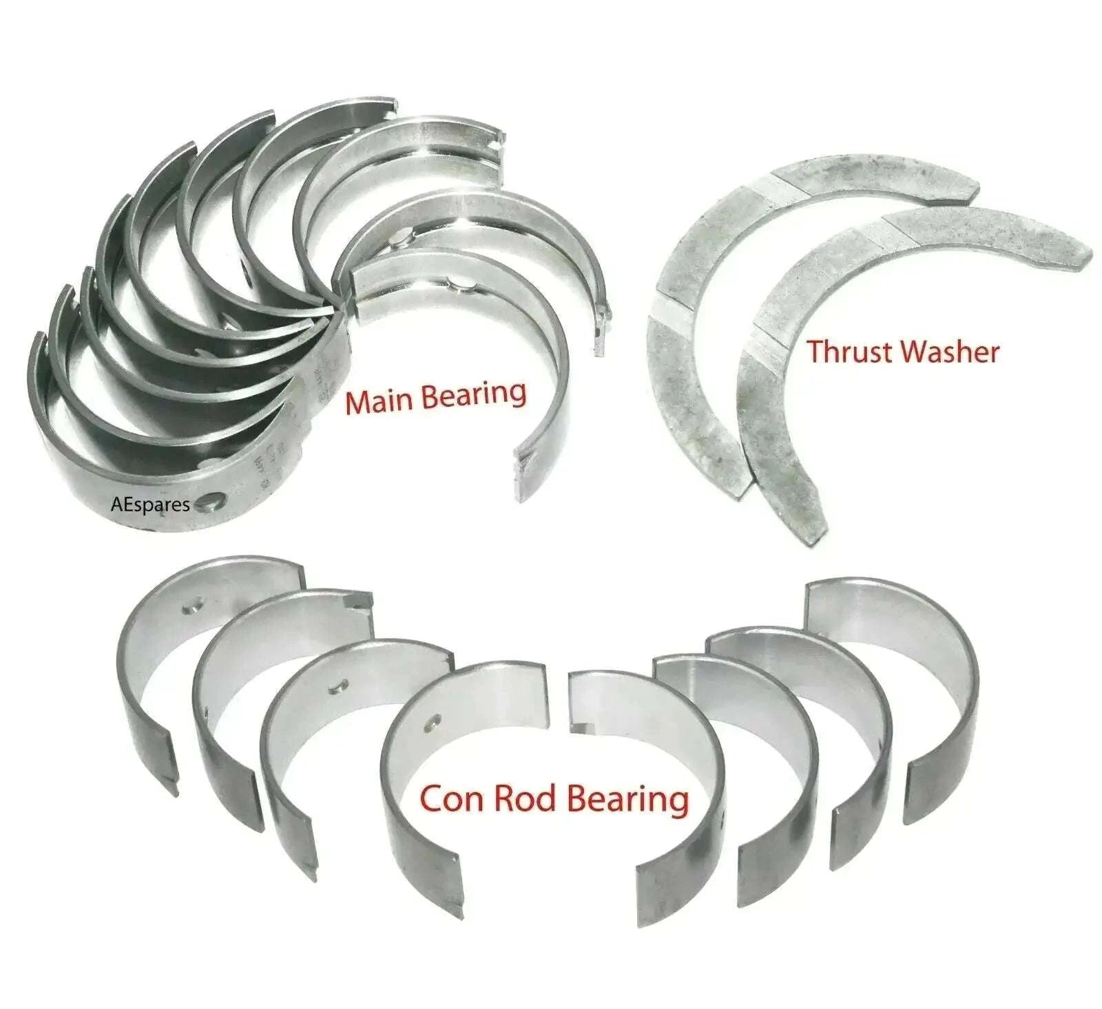 Suzuki Gypsy Sj410 F10a Engine Bearing and Thrust Washer Kit
