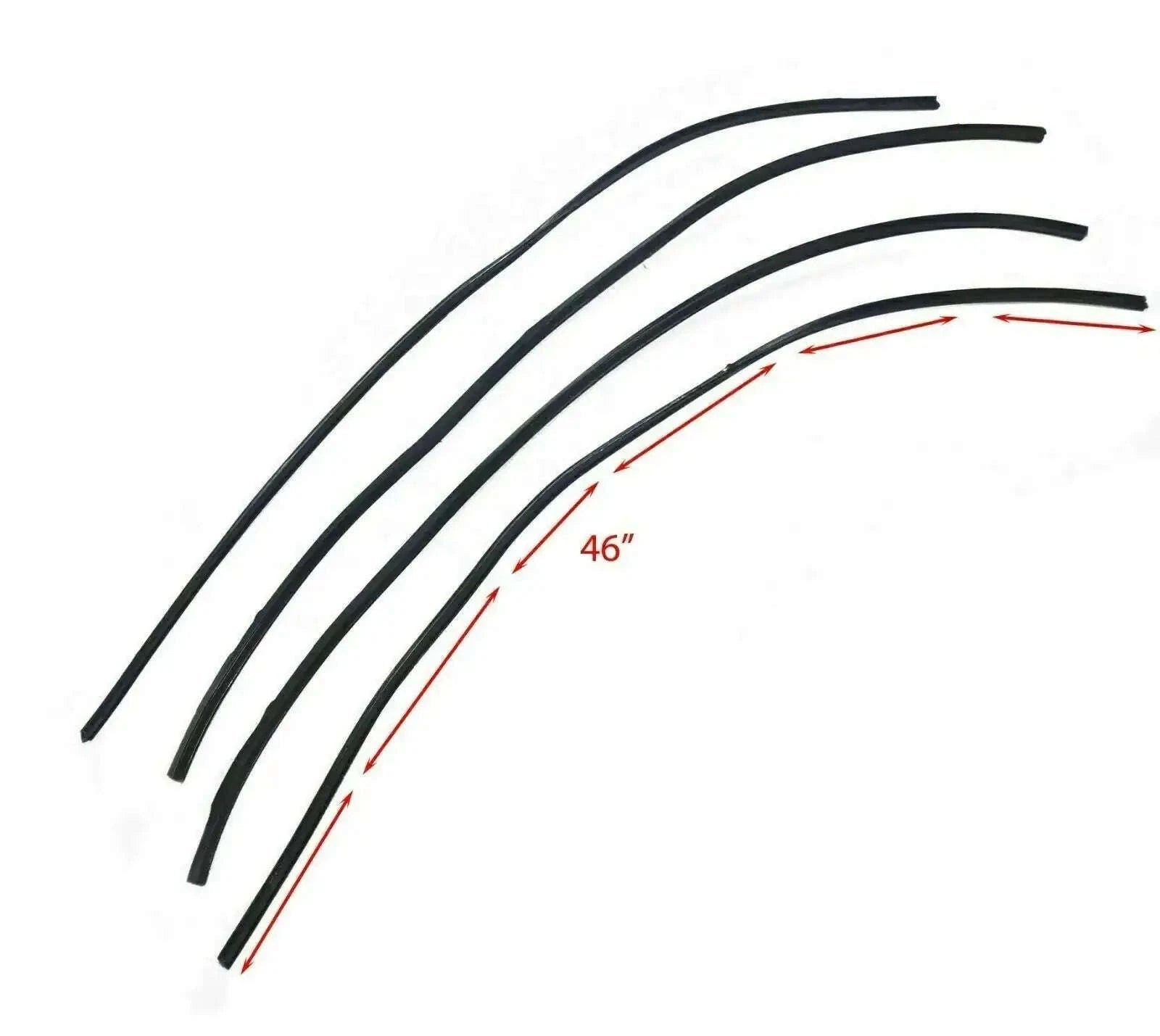 Suzuki Samurai Sj Gypsy Wheel Arch Protector Edging Strips - StellerGear