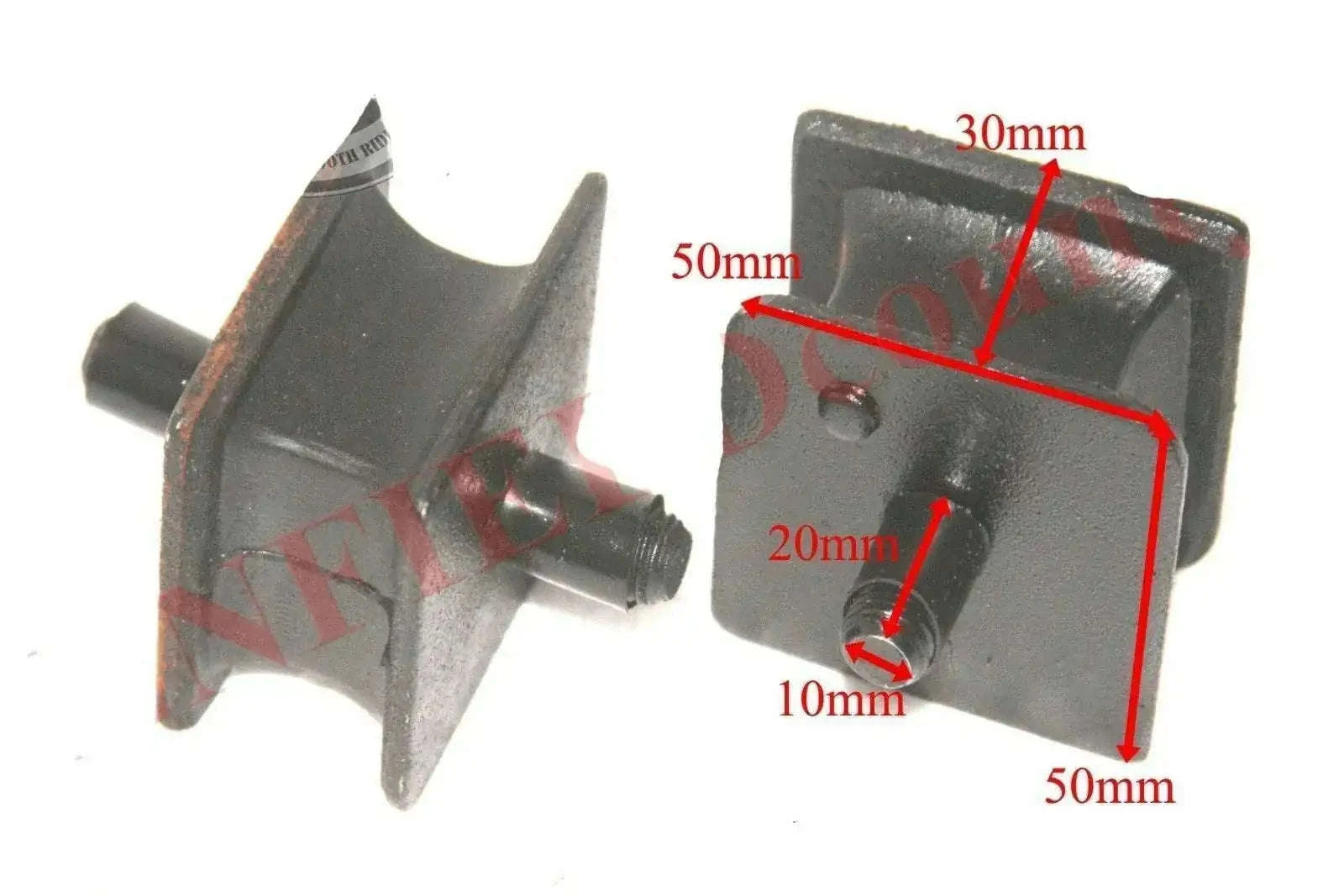 Suzuki Samurai SJ410 413 Gear Case Transmission Mount Set
