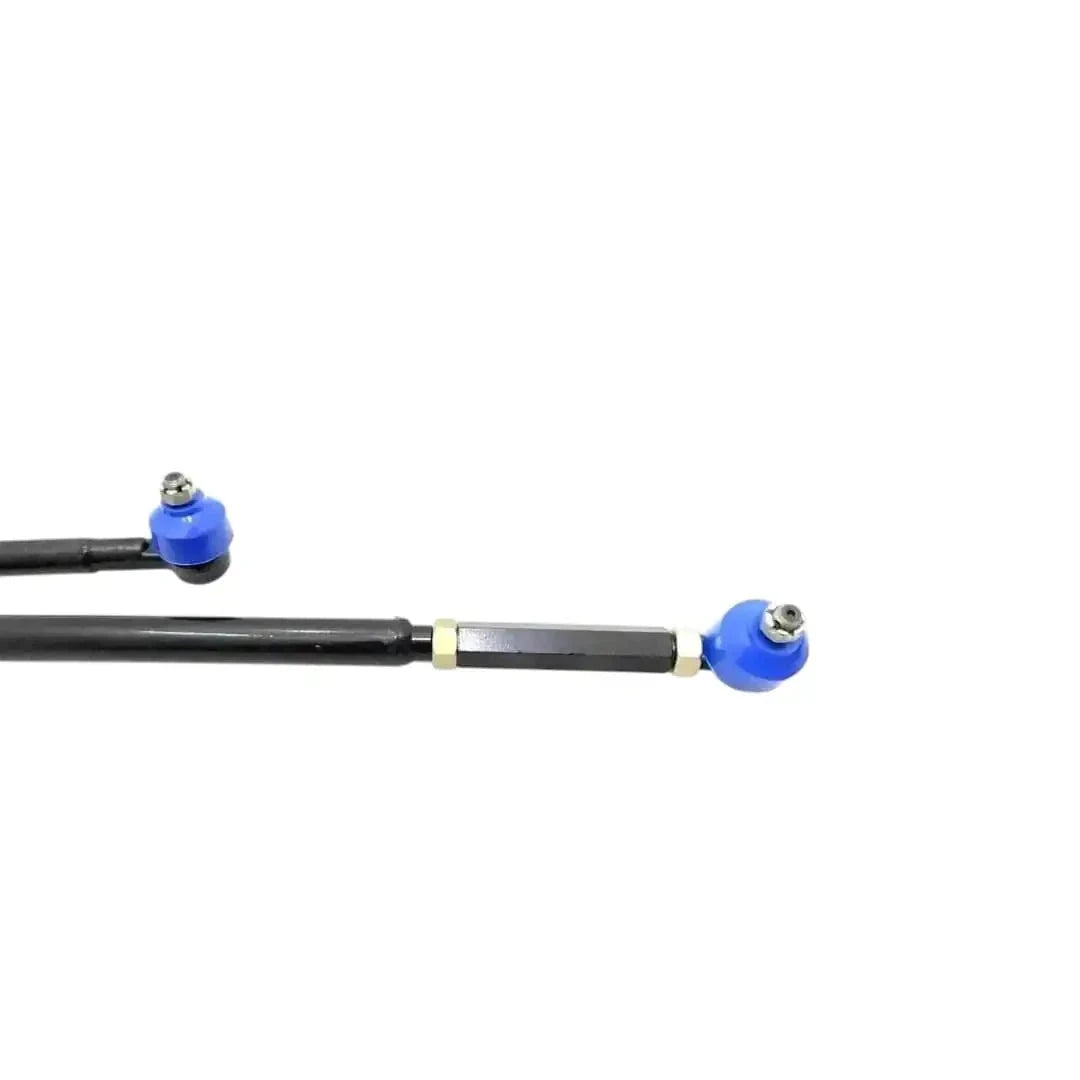 Steering linkage drag link tie rod assembly, durable steel, designed for vehicle steering systems