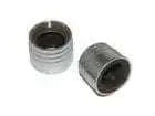 Threaded metal cylinder sleeve with open end and internal threads