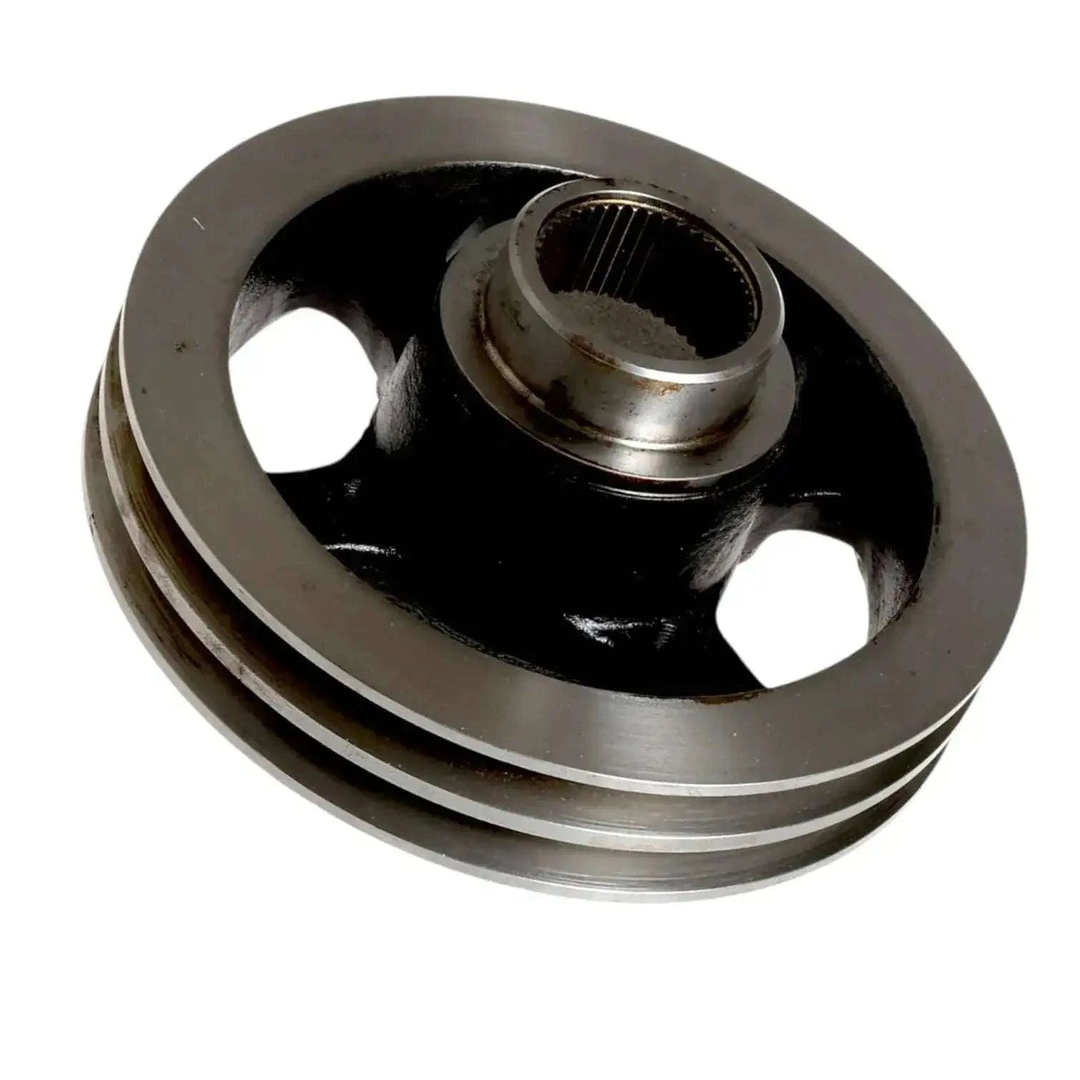 Fits For JCB Backhoe Crankshaft Pulley Twin Groove (Part No. 02/200018) - StellerGear