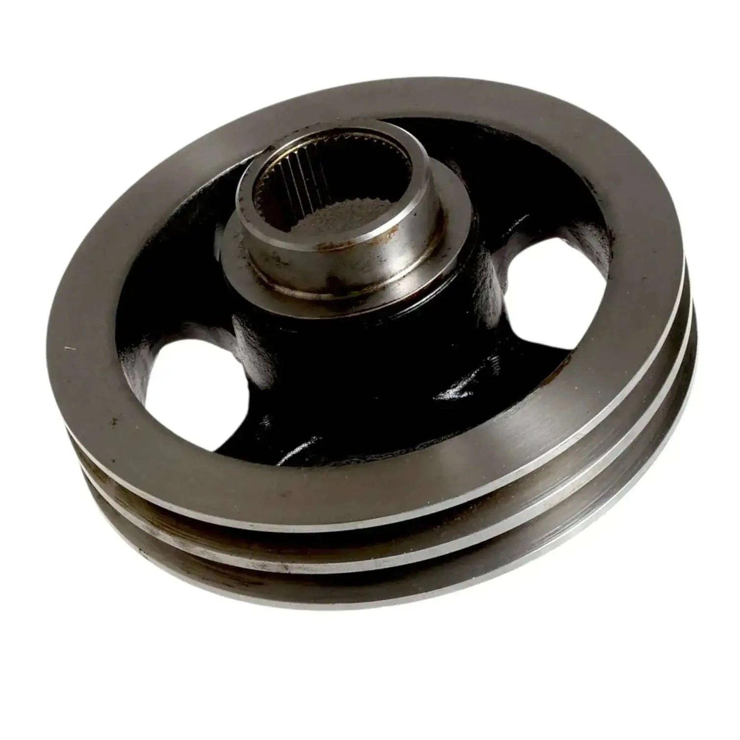 Fits For JCB Backhoe Crankshaft Pulley Twin Groove (Part No. 02/200018) - StellerGear