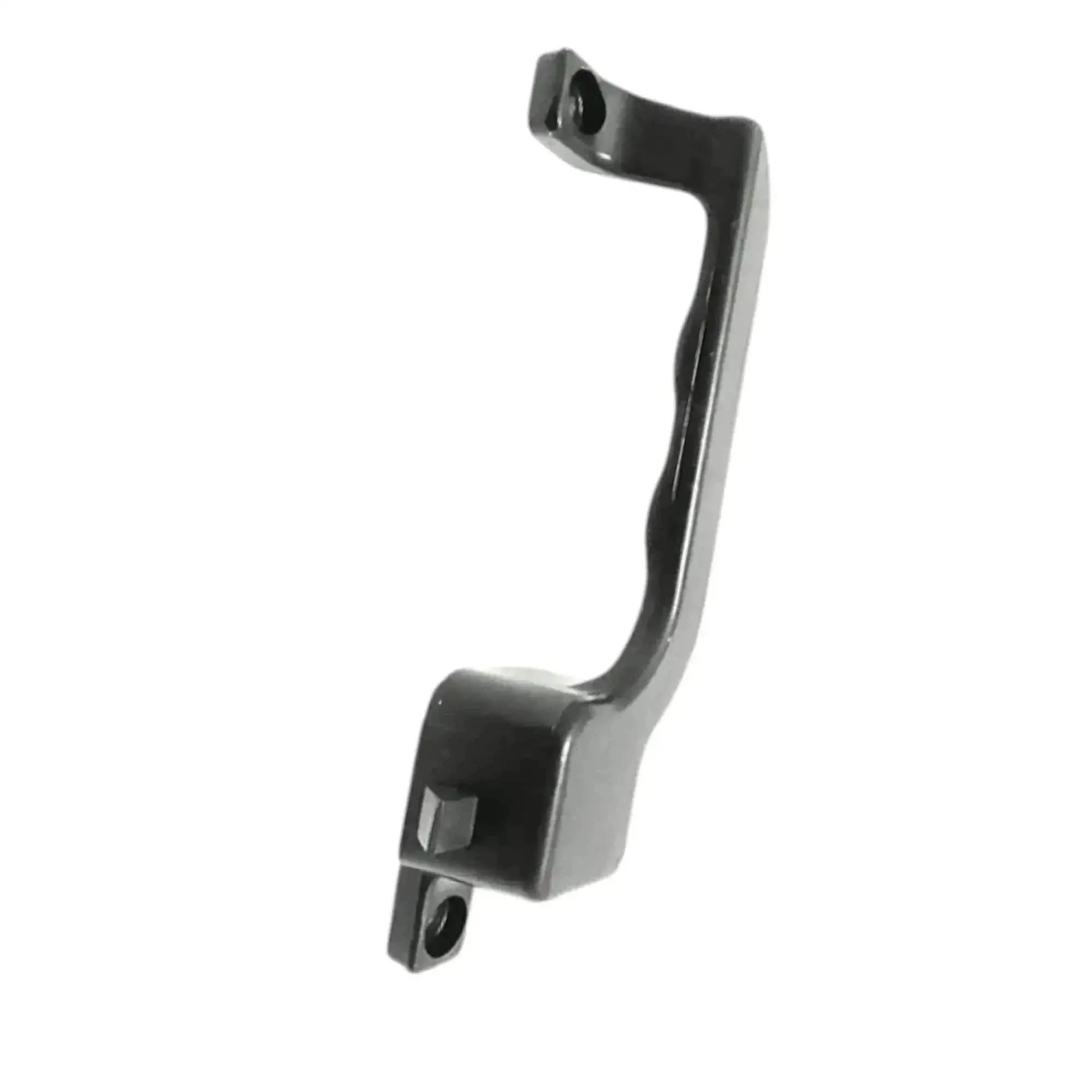 JCB backhoe window latch handle, durable steel, designed for easy rear window operation