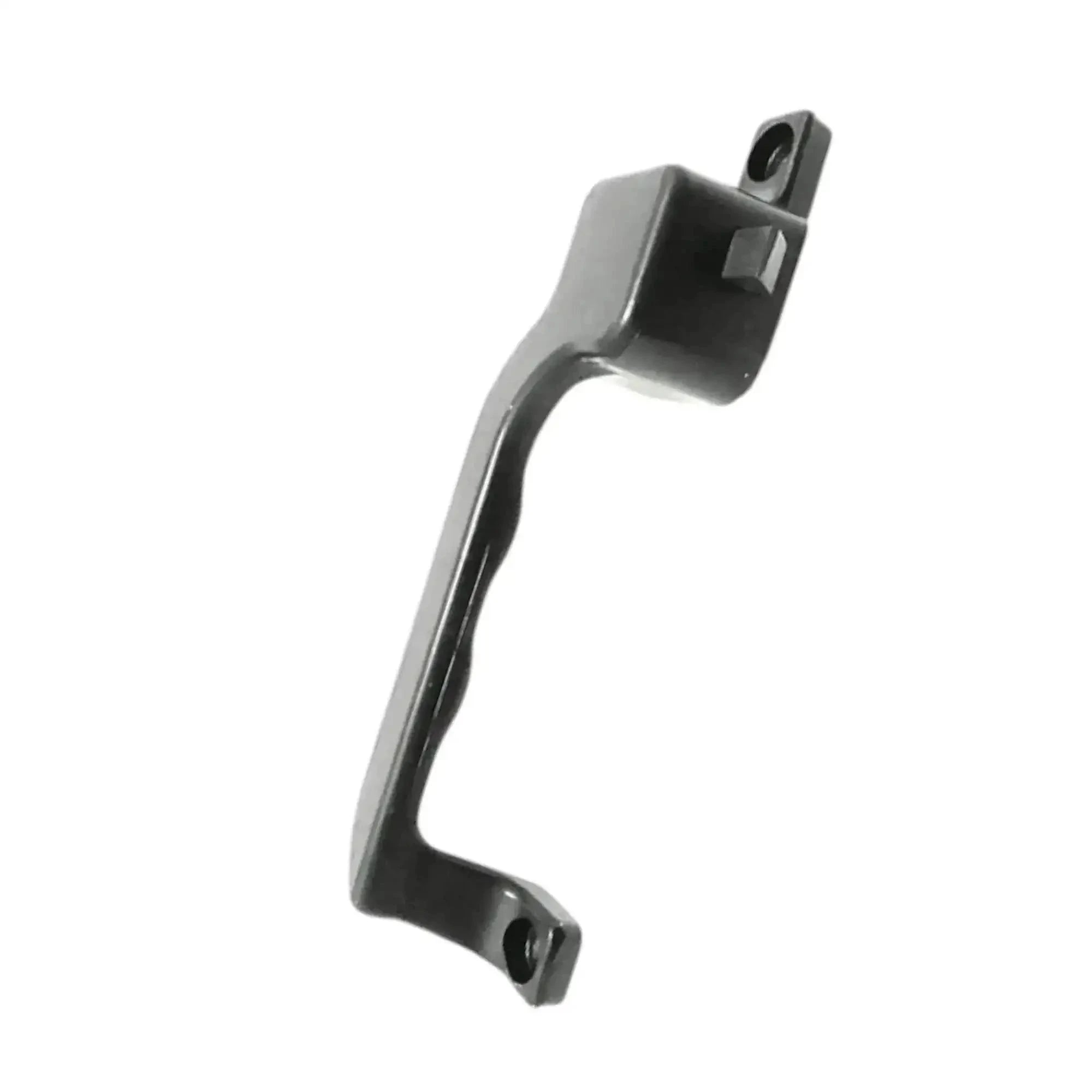 Left hand latch handle for rear window, metal, compatible with JCB backhoe window latch handle