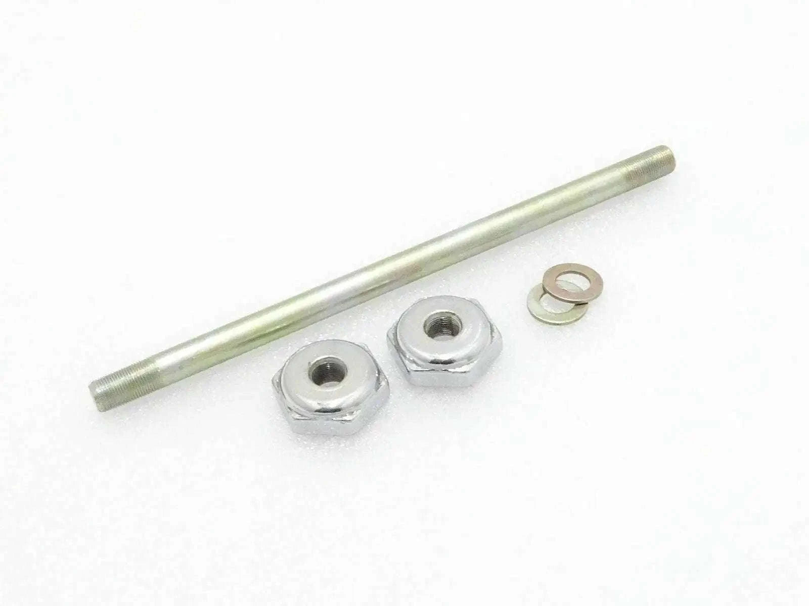Fits Royal Enfield Rear Suspension Axle & Chromed Nut Bullet Foundation - StellerGear