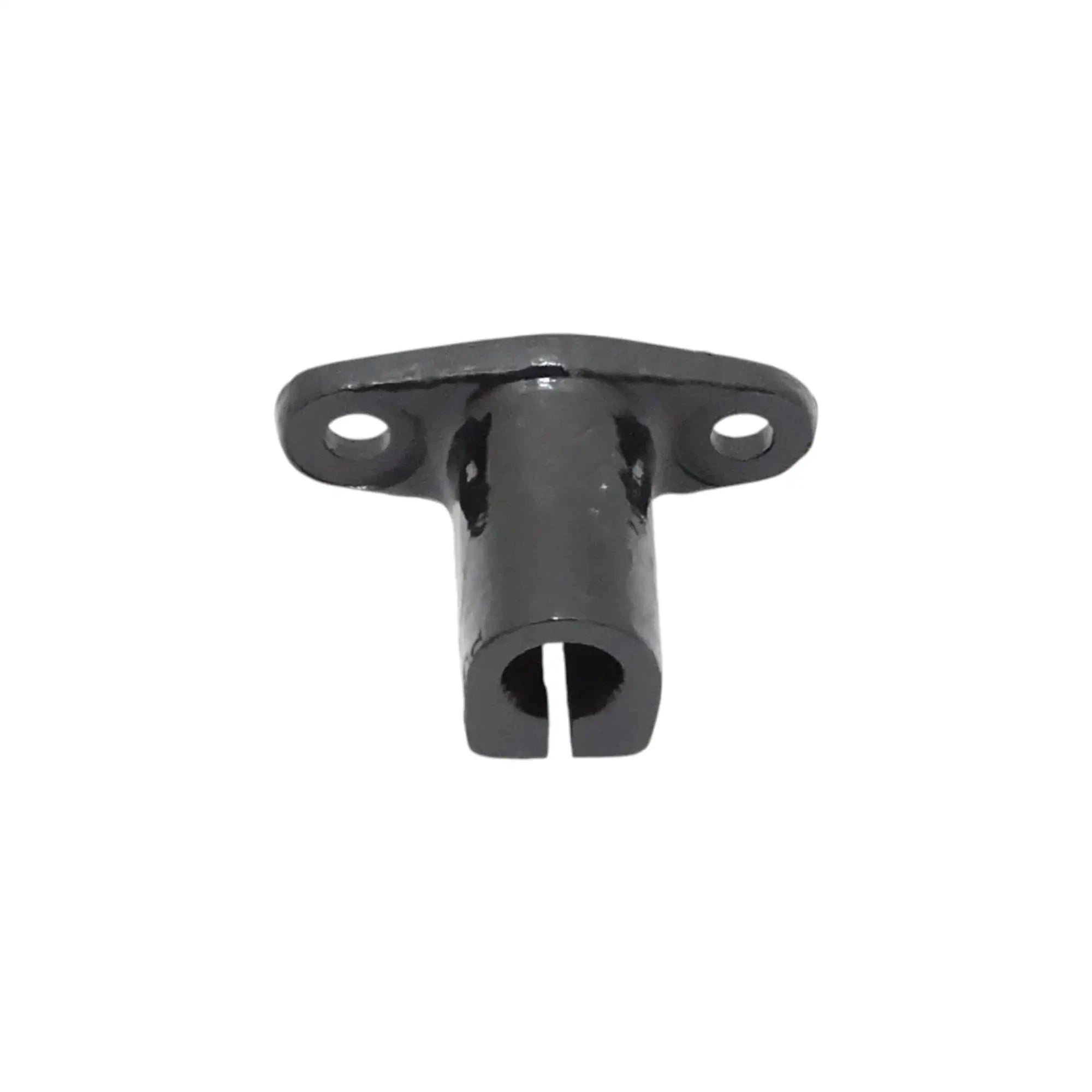 Black rag joint flange yoke with two side mounting holes