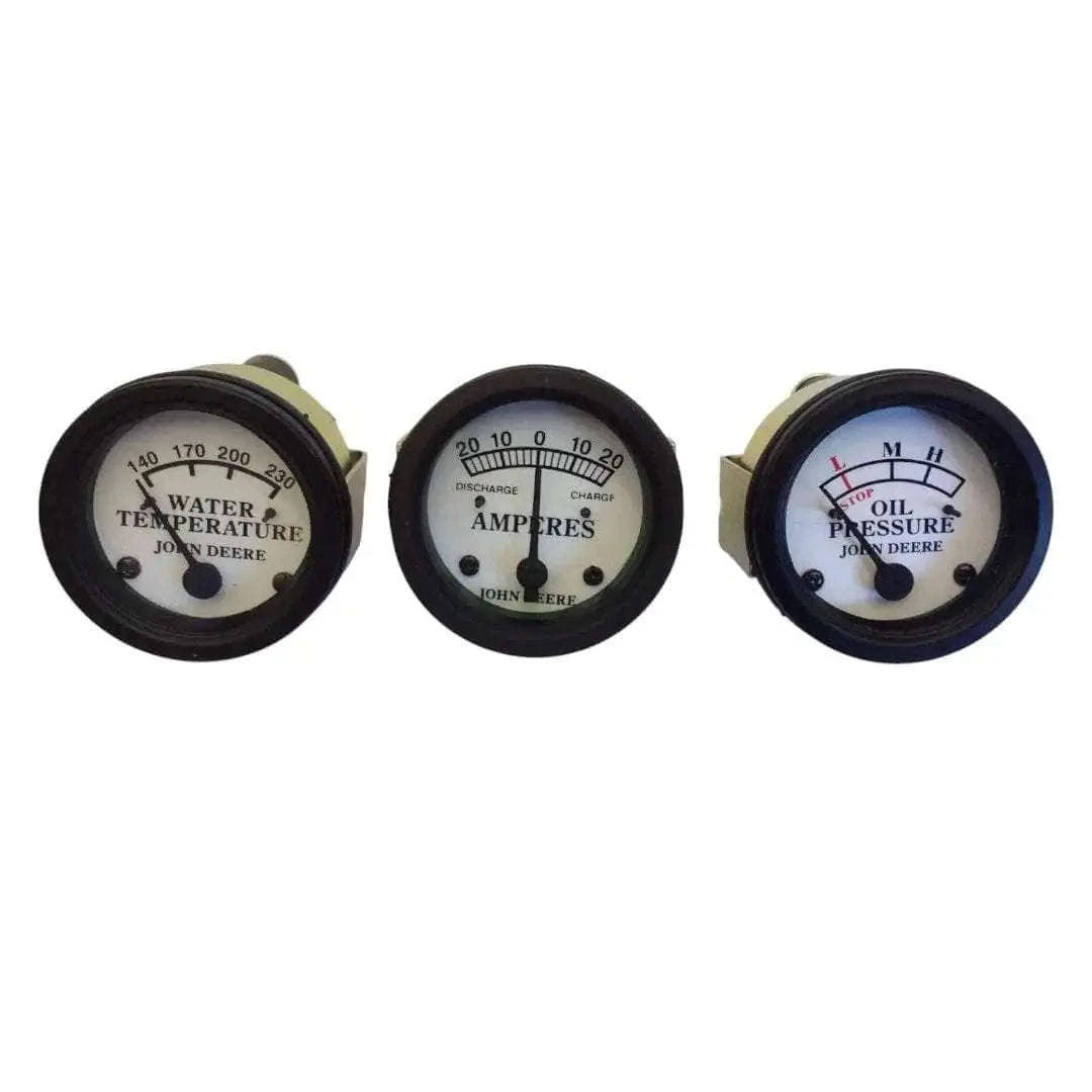 For John Deere B Gauges, Oil, Amp, Temperature Gauge Set Stellergear - StellerGear
