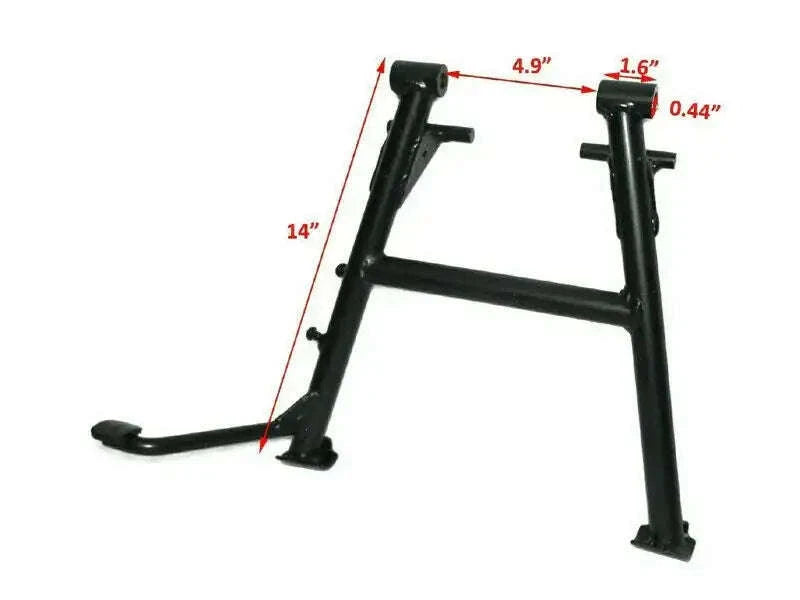 For Royal Enfield Interceptor 650cc Center Stand Assembly Steel Black 866192 - StellerGear