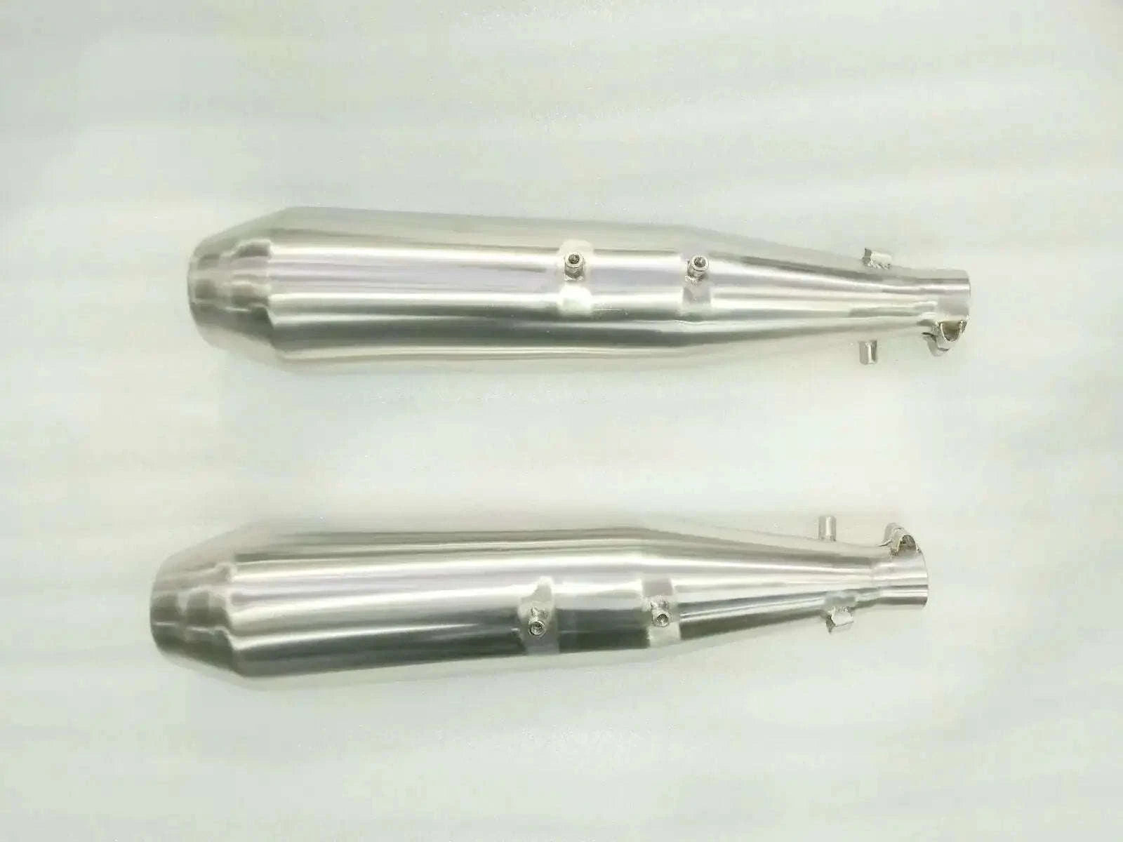 FOR Royal Enfield Interceptor Continental GT 650 LH RH 304 Exhaust Silencer - StellerGear