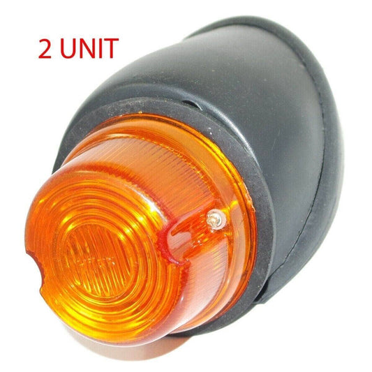 Ford 3600 tractor tail light lens with orange lens for enhanced visibility on tractors