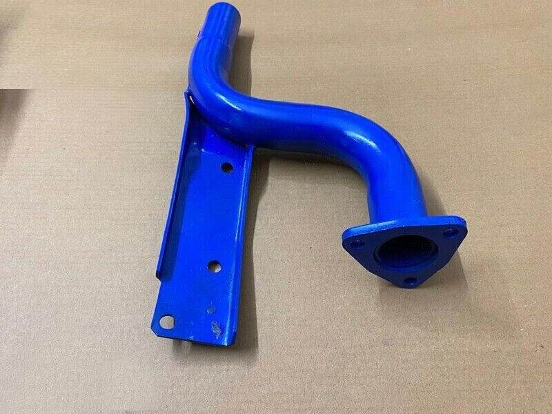 Ford manifold exhaust pipe elbow in blue with durable construction for aftermarket applications