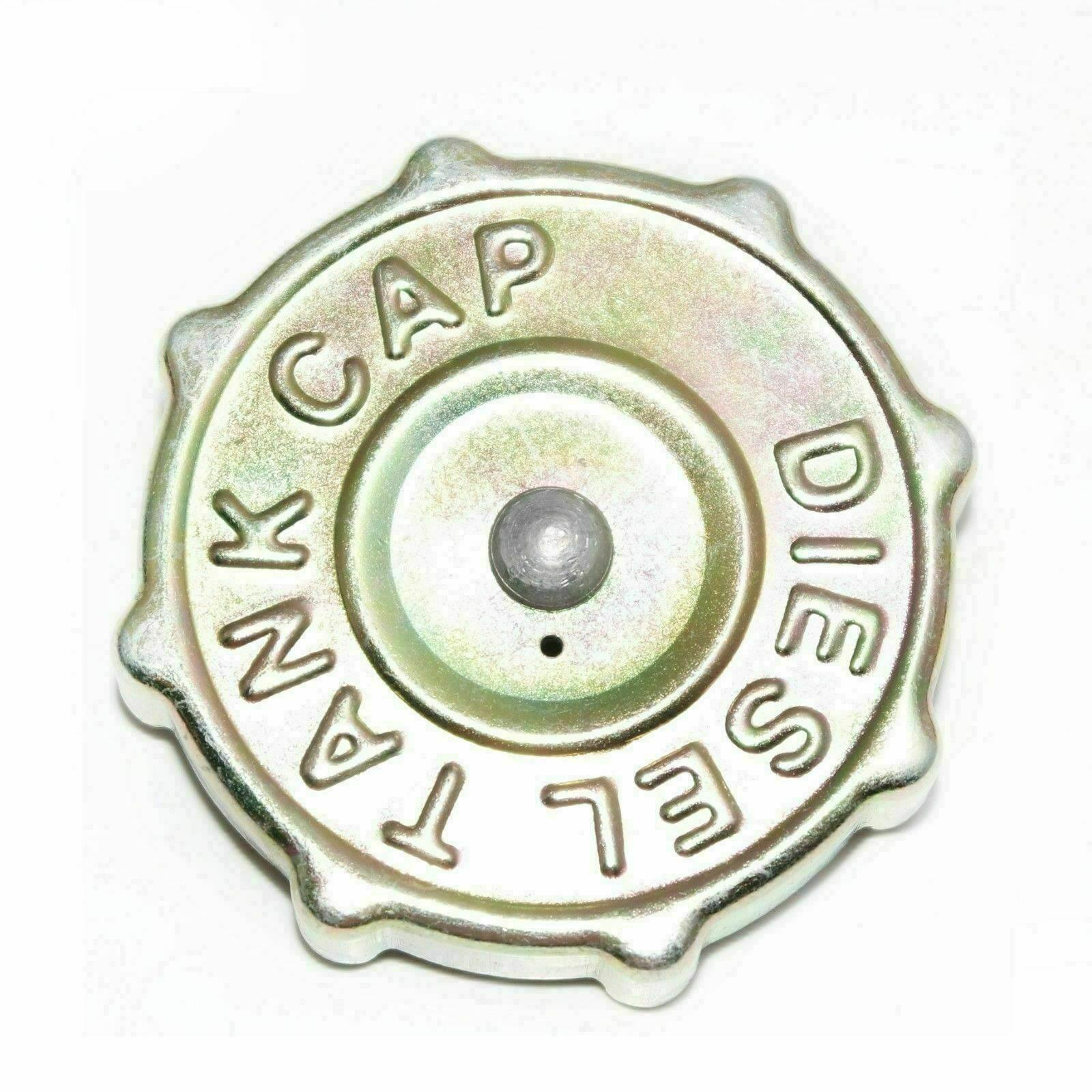 Ford tractor diesel fuel cap, durable metal, designed for securing diesel fuel tank on Ford tractors