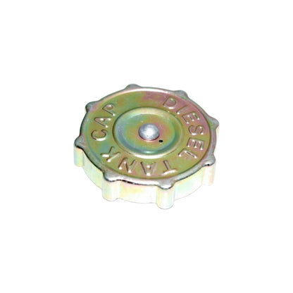 New Ford tractor diesel fuel cap, 65mm, metal material, essential for sealing diesel tanks securely