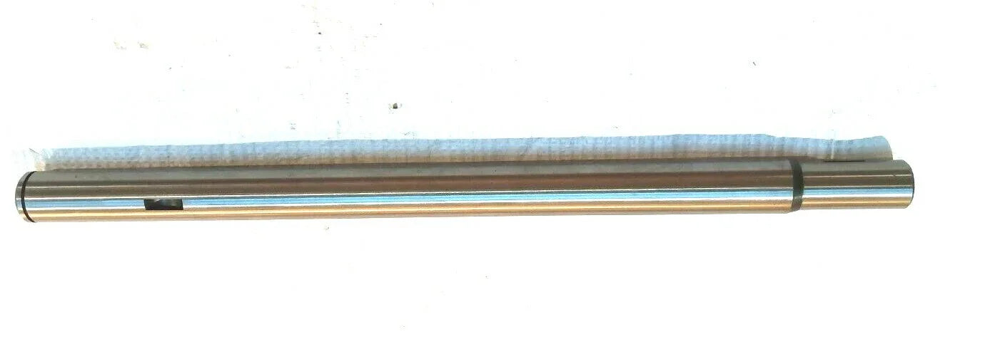 Brake pedal shaft for N Ford tractor, steel construction, 18 inches long for reliable tractor performance