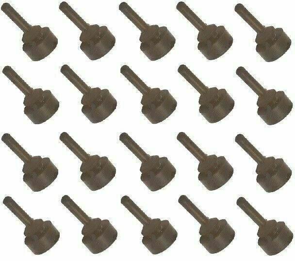 Set of 20 Ford tractor rubber pads, durable material, designed for secure mounting and protection