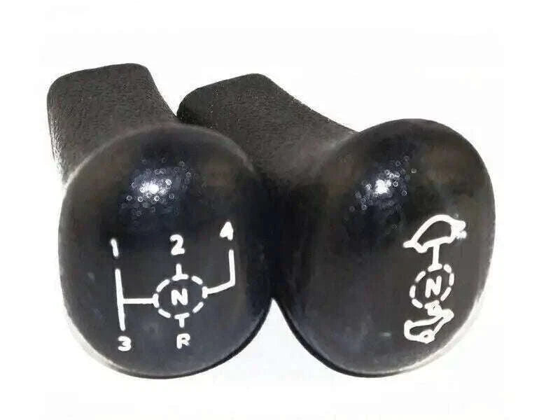 Ford transmission gear shift knob 4-speed with high-low markings