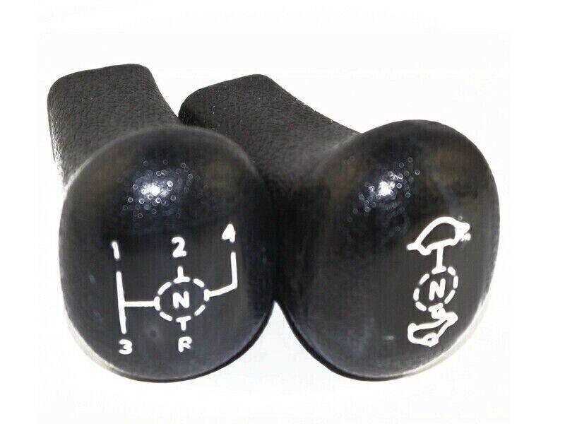 Ford transmission gear lever, 4 speed shift knob, durable rubber material for tractors and equipment