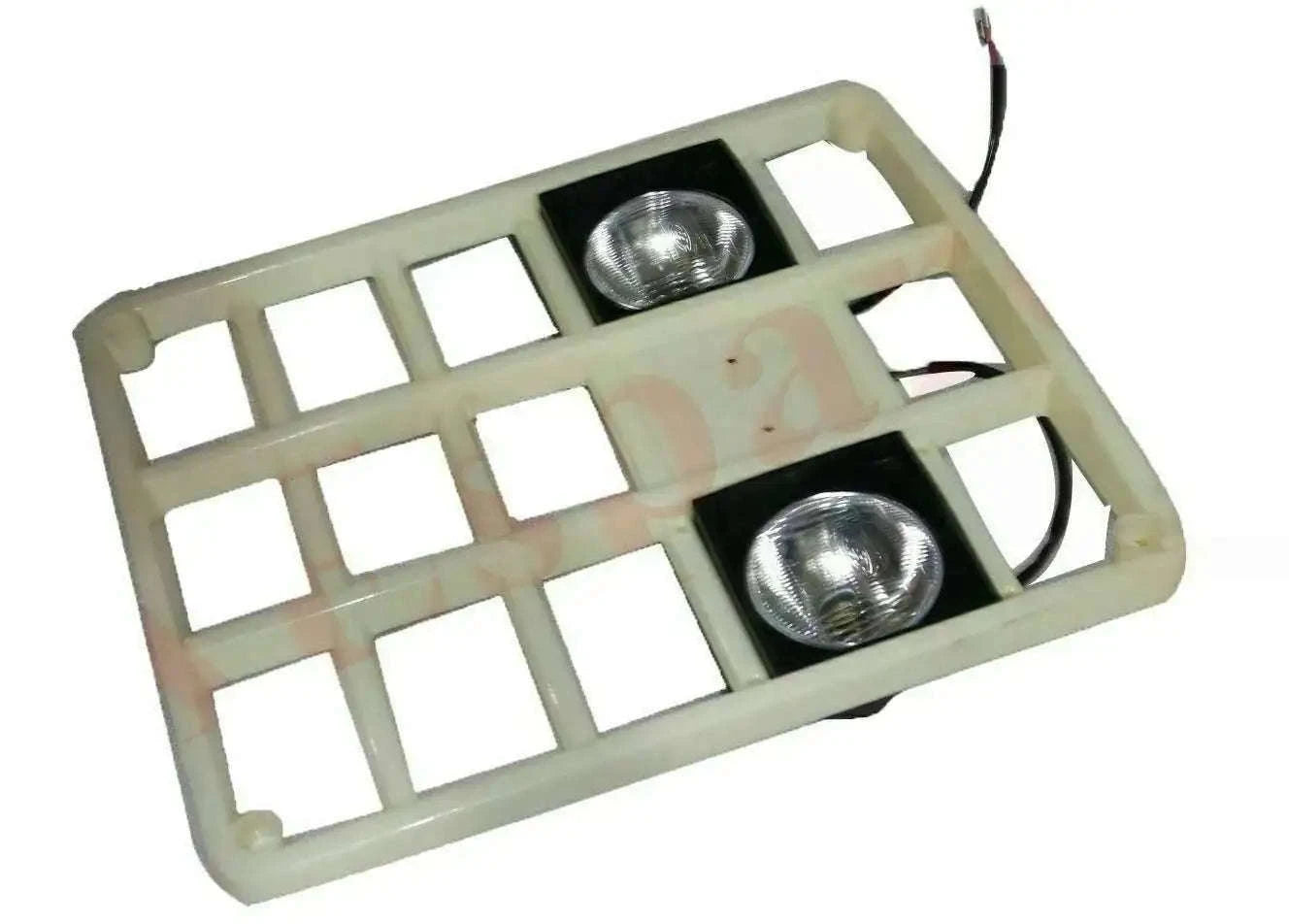 Front grill grille with headlight assembly for Mahindra tractor