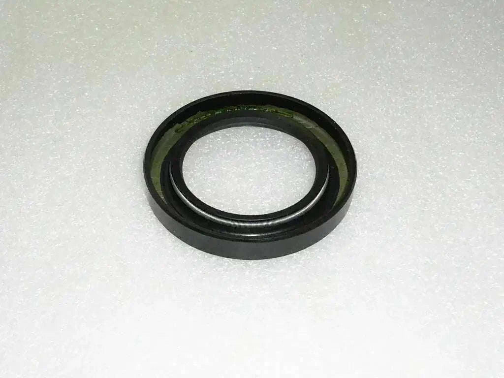 Front hub bearing seal ring, black rubber with metal housing