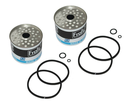 CAV 50269 fuel filter set for MF David Brown with two filters and O-rings included