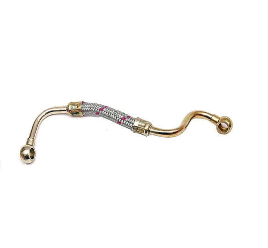 Fuel pump line for tractor, durable steel with flexible design for efficient fuel delivery