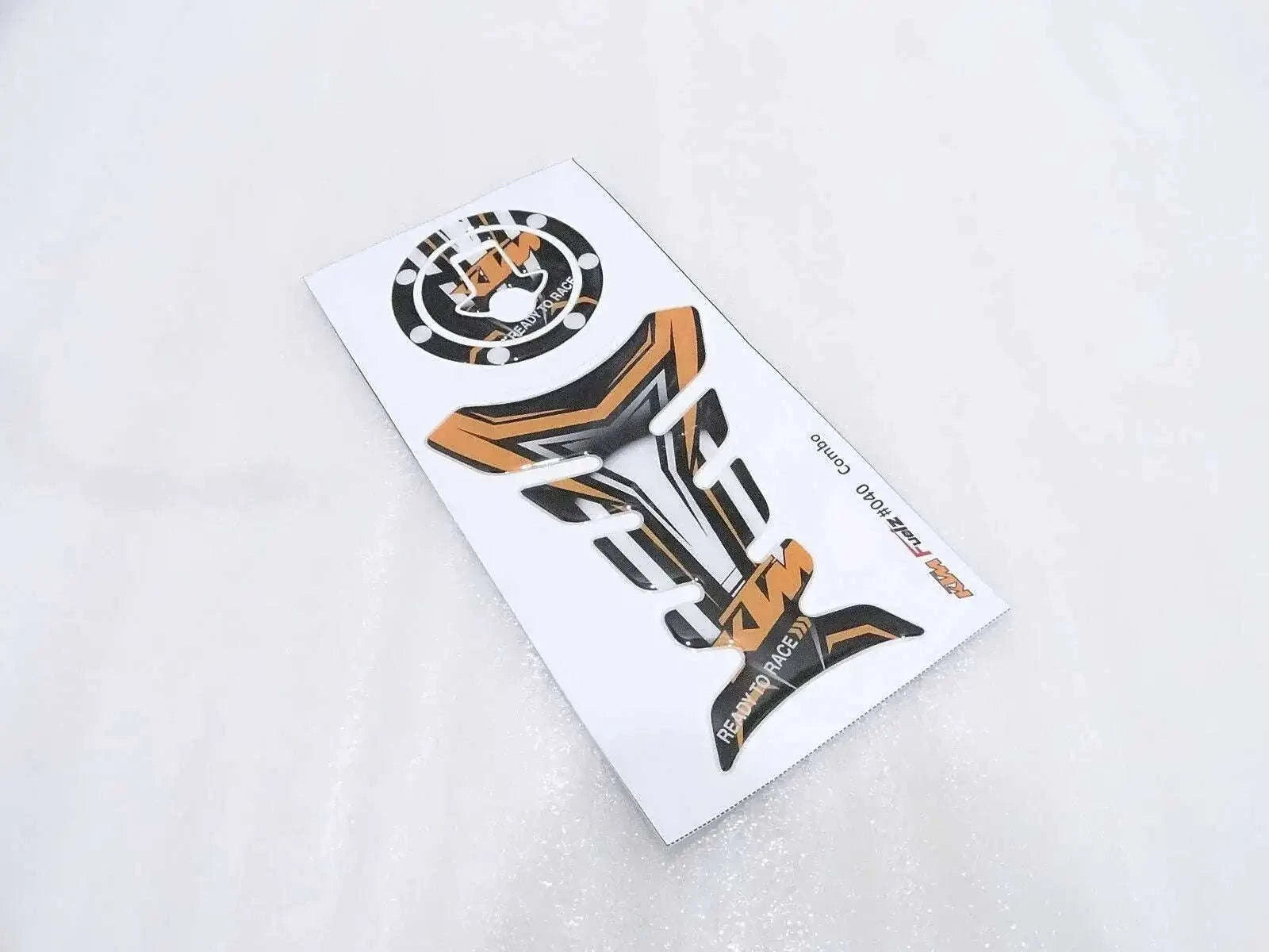FUEL TANK AND FUEL TANK CAP PROTECTIVE STICKER SUITABLE FOR KTM DUKE 200 300 - StellerGear