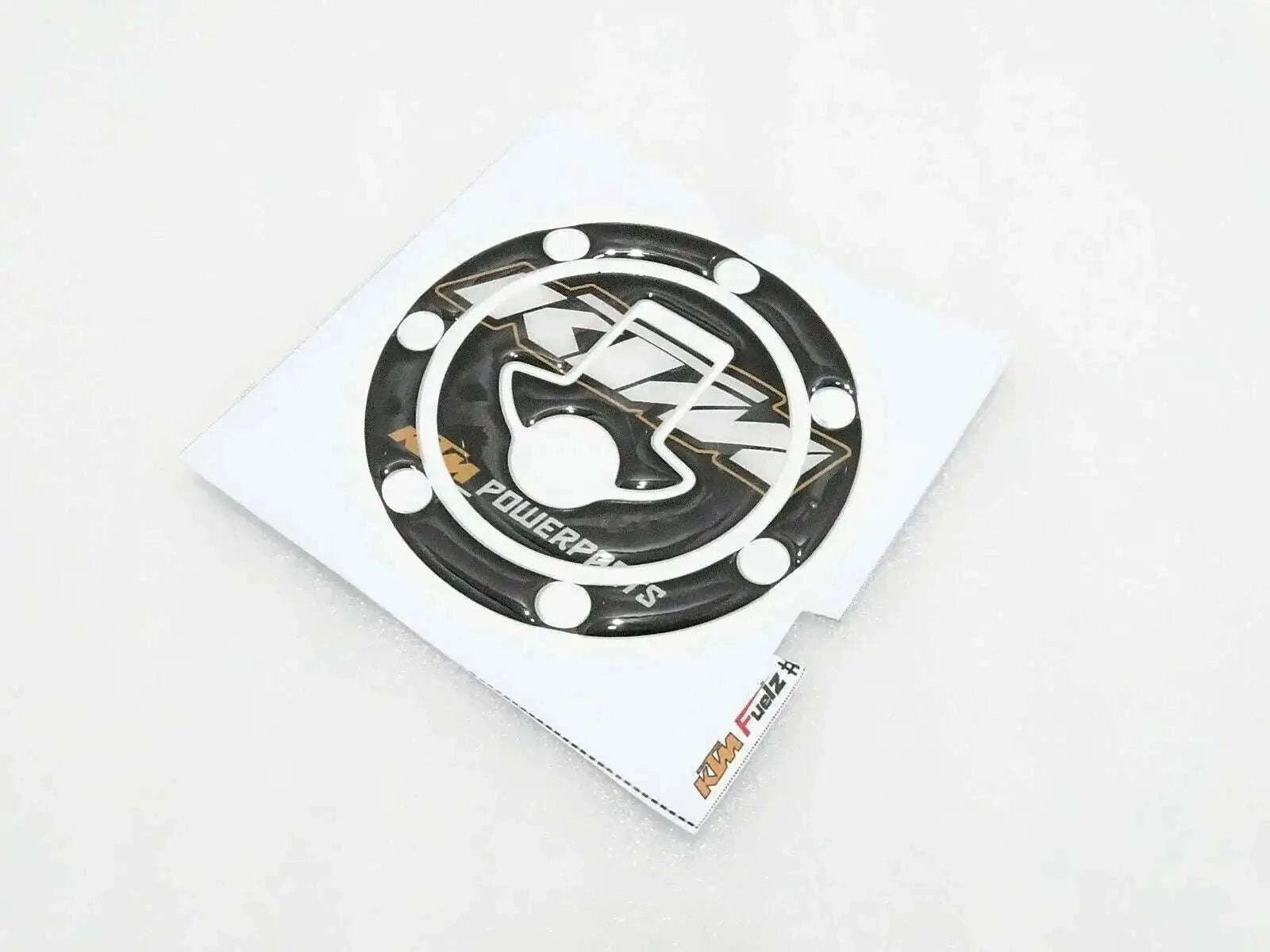 FUEL TANK FILLER CAP STICKER / DECAL SUITABLE FOR DUKE RC 200 390 - StellerGear